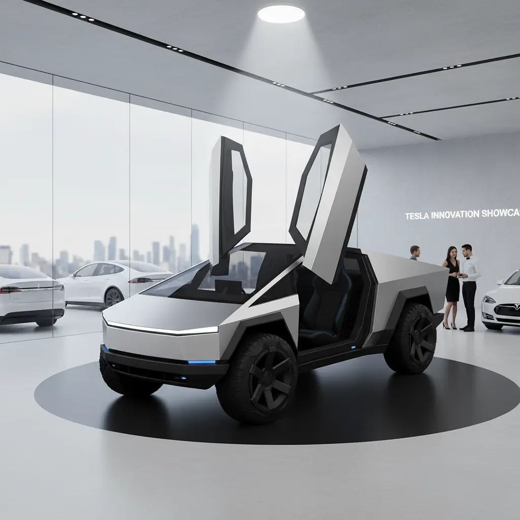 The Smaller Tesla Cybertruck Concept