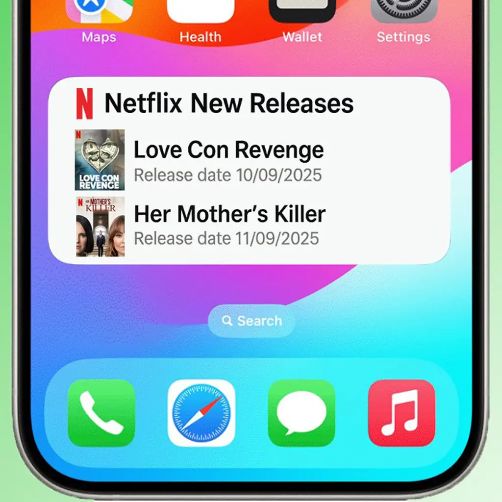 The iOS Netflix Widget Feature Idea